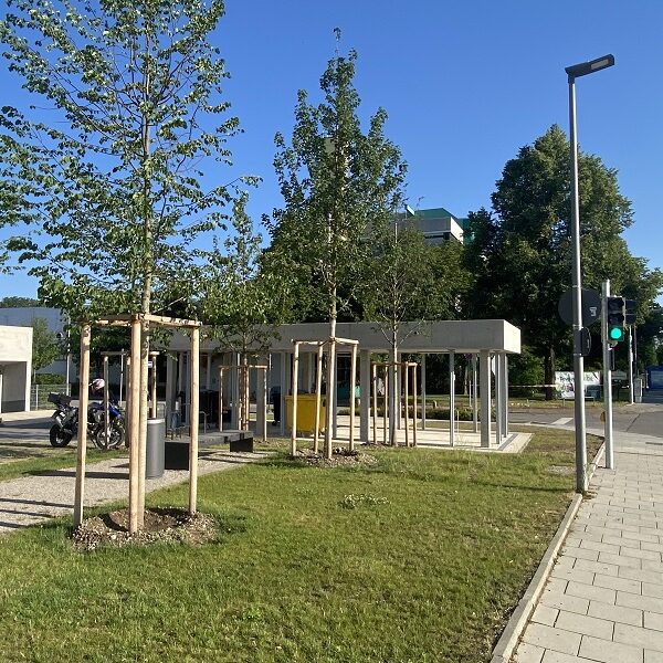 Neubau eines Fahrradhaus, Unterhaching